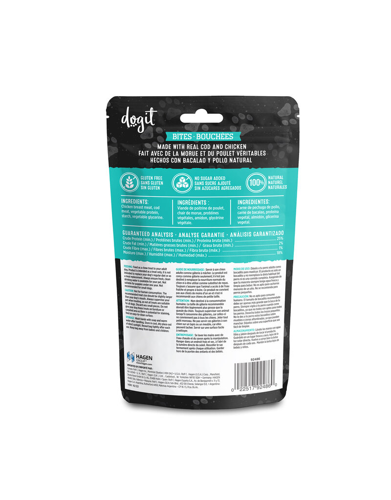 Dogit Dogit snackbar médaillons de canard150g