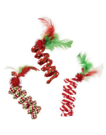 Spot SPOT ressort de Noel jouets pour chat (3)