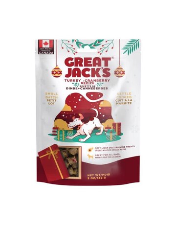 Great Jack's Great Jack's gâteries de Noël dinde & canneberges