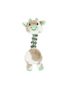 Bud'z Bud'z peluche vache avec corde