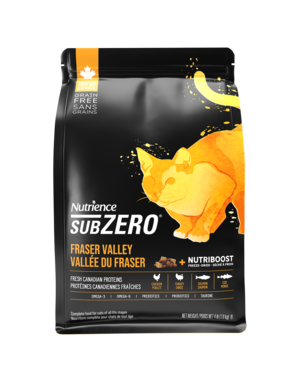 Nutrience Nutrience SubZero vallée du fraser chats 1.8 kg