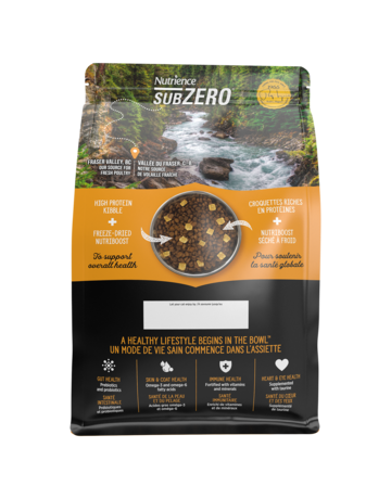 Nutrience Nutrience SubZero vallée du fraser chats 4.5 kg