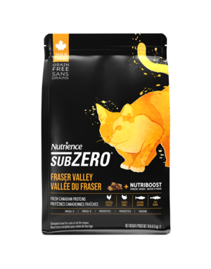 Nutrience Nutrience SubZero vallée du fraser chats 4.5 kg