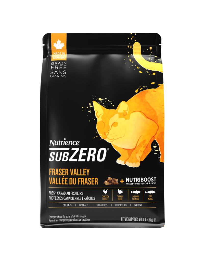 Nutrience Nutrience SubZero vallée du fraser chats 4.5 kg