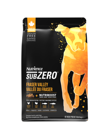 Nutrience Nutrience SubZero vallée du fraser chiens 4.5kg