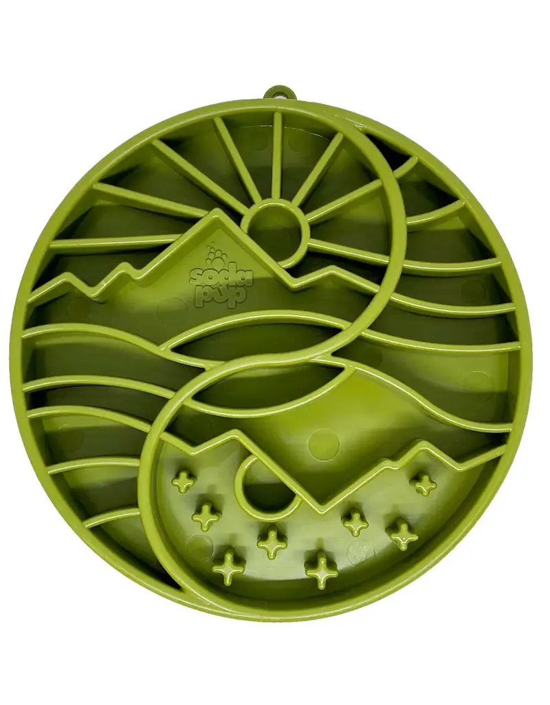 Soda Pup SodaPup eTray bol ralentisseur Yin-Yang vert