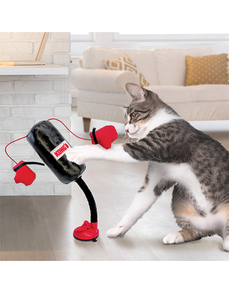 Kong Kong connects punching bag jouet chat