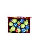 Bud'z Bud'z balles pleines petites 6 cm verte et bleu