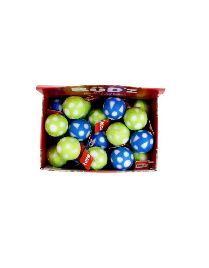 Bud'z Bud'z balles pleines petites 6 cm verte et bleu