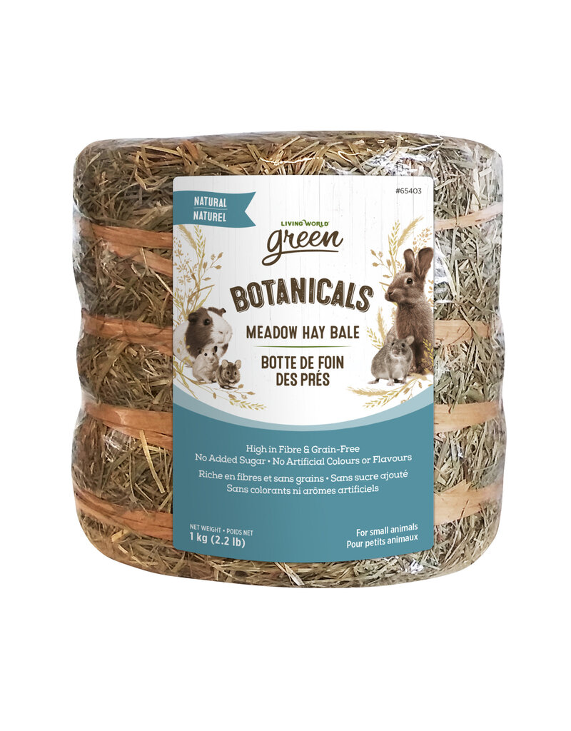 Living World Living world Green Botte de foin naturel