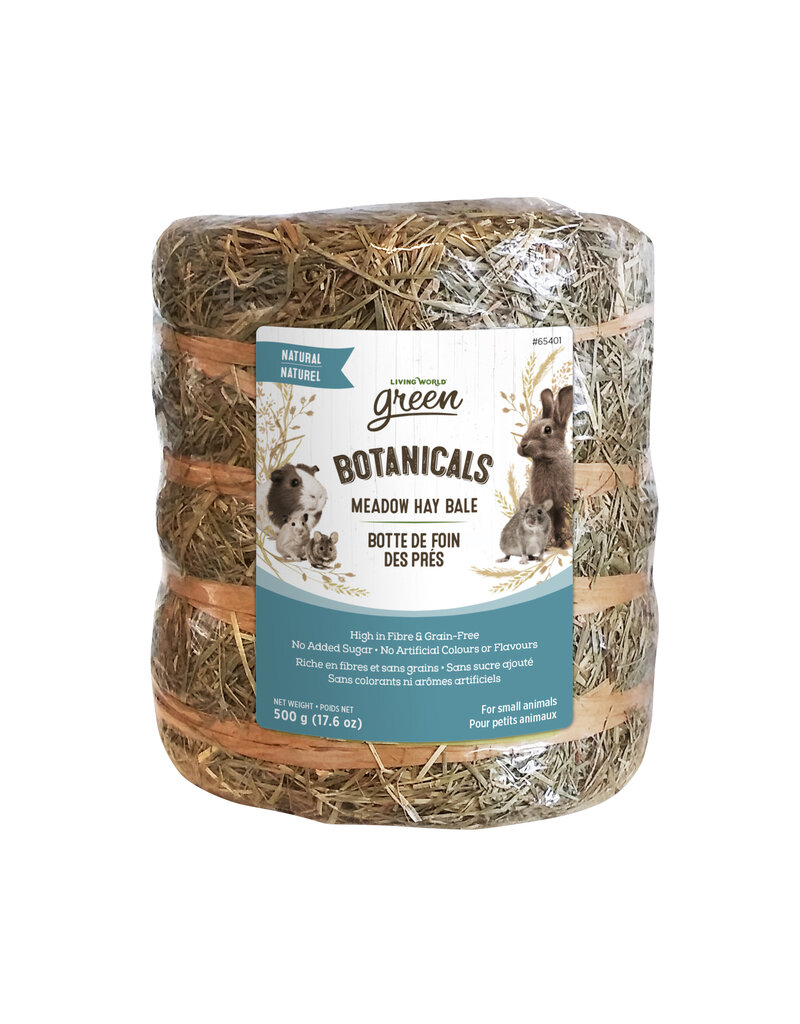 Living World Living world Green Botte de foin naturel