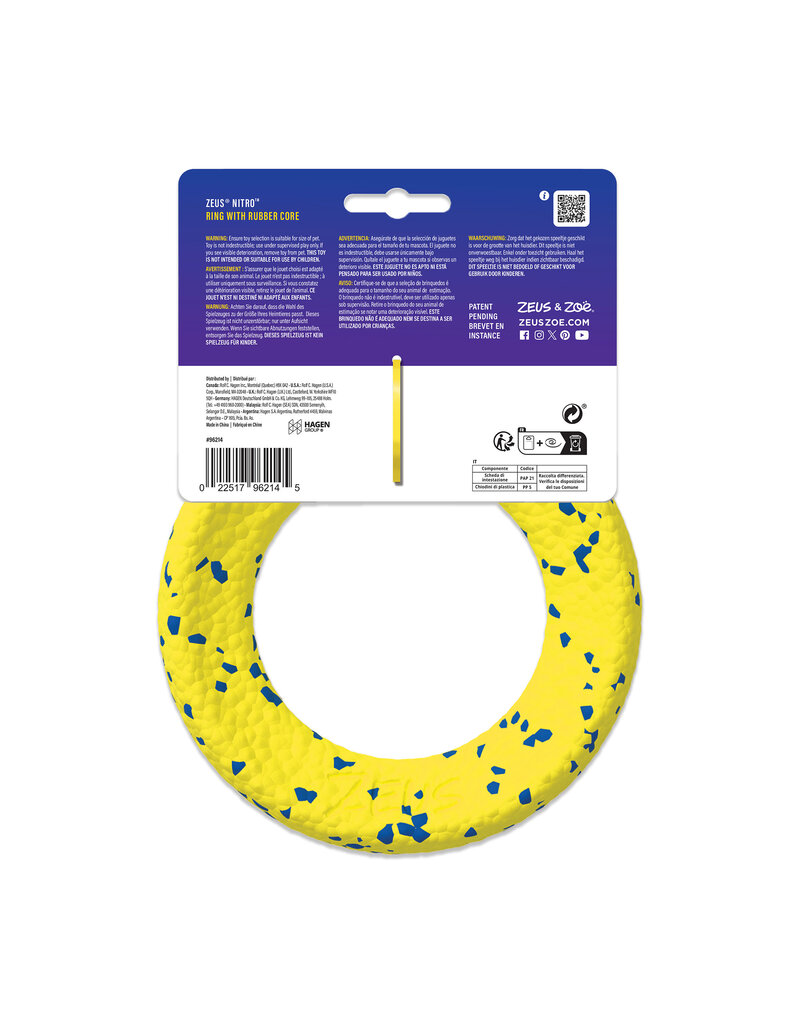 Zeus Zeus jouet nitro anneau lestée 16cm