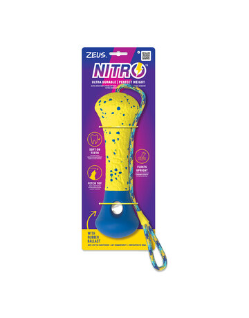 Zeus Zeus jouet nitro bouée lestée avec corde 26cm