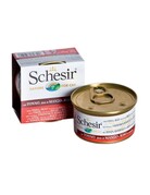 Schesir Schesir chat entrée au thon, bœuf et riz naturel 85g (14) .