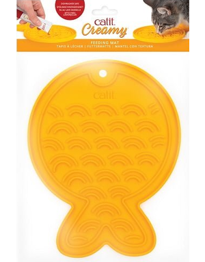 Catit Catit creamy tapis à lécher en poisson