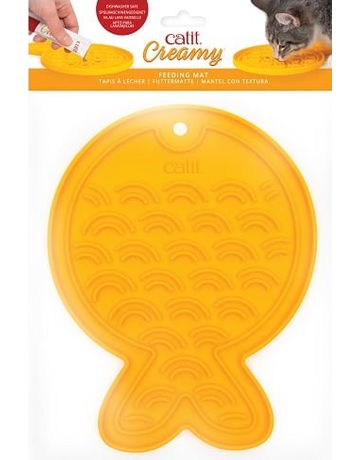 Catit Catit creamy tapis à lécher en poisson
