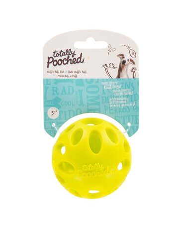 Messymutts Messy Mutts Totally Pooched balle Huff'n Puff 3'' vert