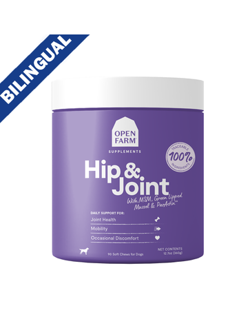 Open Farm Open Farm supplément hanche et articulation pour chien 90ct