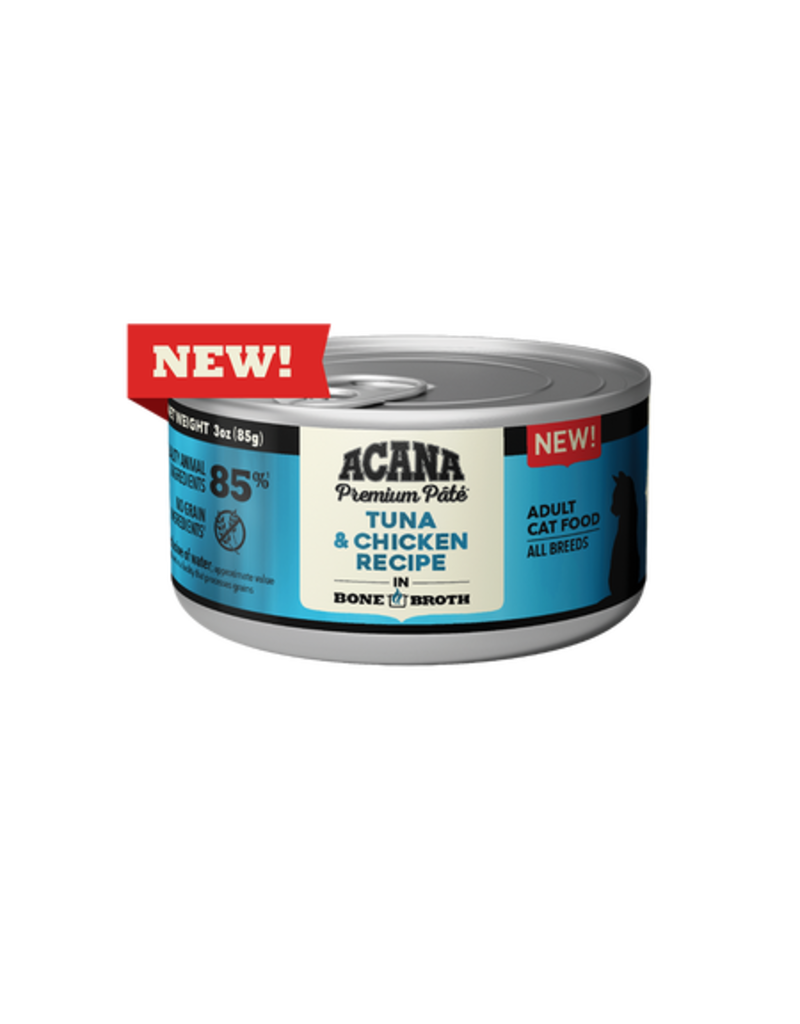 Acana Acana chat pâté au thon avec bouillon d'os 85g (24)