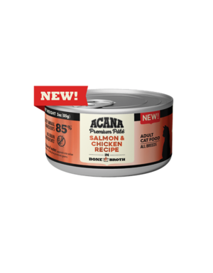 Acana Acana chat pâté au saumon avec bouillon d'os 85g (24)