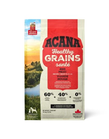 Acana Acana chien grains en santé recette viande rouge 1.8kg