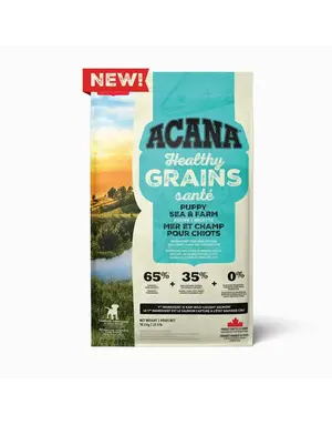 Acana Acana chiot grains en santé recette mer et champs 10.2kg