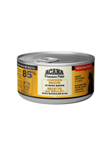 Acana Acana chat pâté au poulet avec bouillon d'os 85g (24)