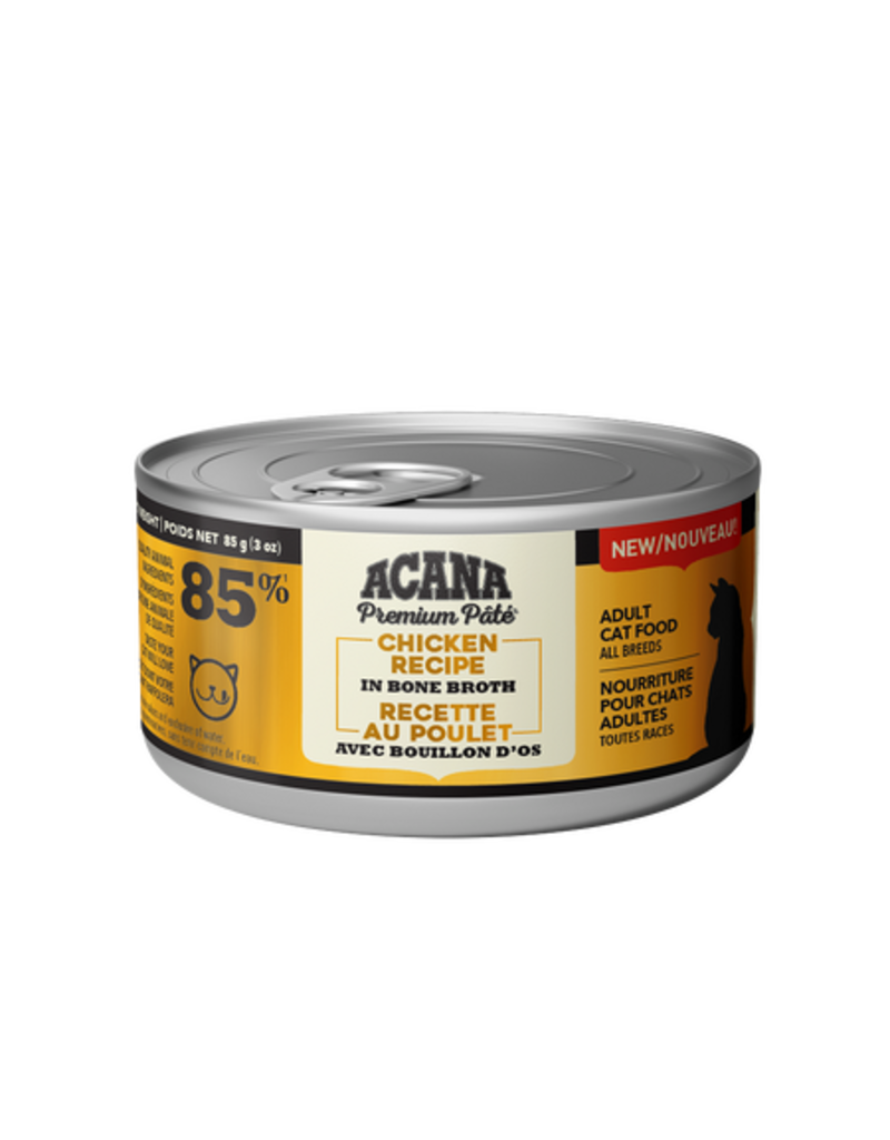 Acana Acana chat pâté au poulet avec bouillon d'os 85g (24)