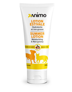 Zanimo Zanimo lotion solaire estivales chien et chat fps 30