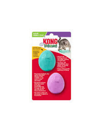 Kong kong jouet oeufs avec herbe à chat (2)
