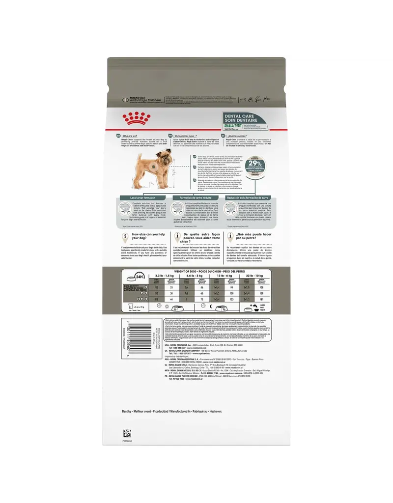 Royal Canin Royal Canin nourriture petit chien dentaire 3 lb