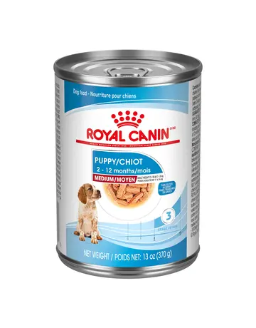 Royal Canin Royal Canin tranches en sauce moyen chiot 370g