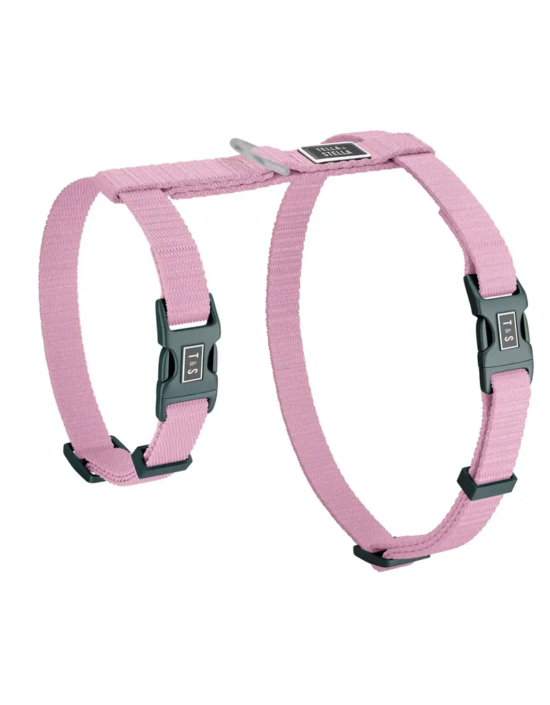 Tella & Stella Tella & Stella harnais pour chat rose