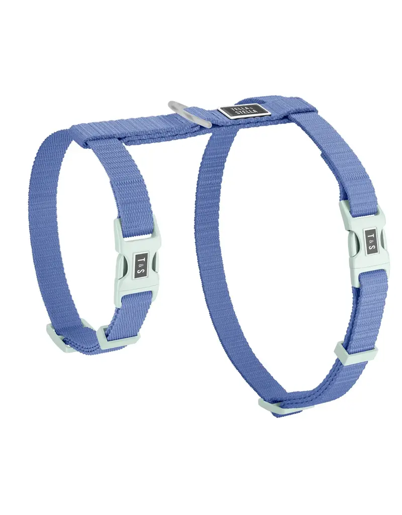 Tella & Stella Tella & Stella harnais pour chat bleu