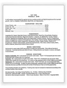 Fox Valley Fox Valley, lait pour écureuils de 4 semaines et moins, 32/40, 3.5lb