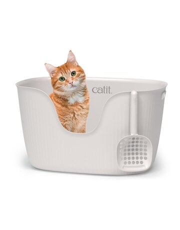 Catit Catit bac de litière avec pelle blanc