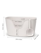 Catit Catit bac de litière avec pelle blanc
