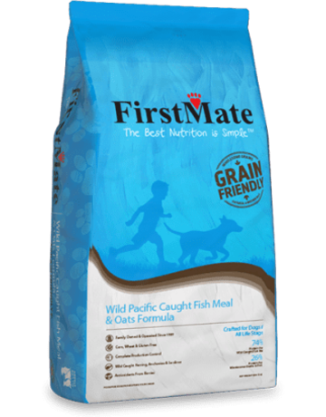 First Mate First Mate nourriture chien poisson sauvage & avoine 25lb