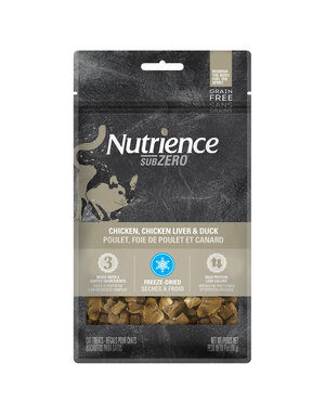 Nutrience Nutrience SubZero gâteries chat poulet & canard 30g