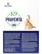 K9 Copy of K9 Praventa 360 traitement parasitaire chiens de petite taille jusqu’à 4,5 kg, 6 tubes