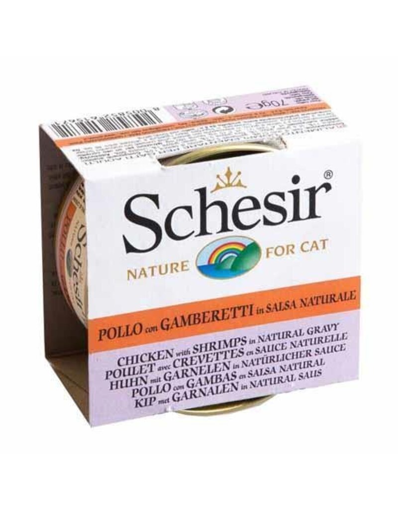 Schesir Scesir chat poulet et crevette 70g (14)