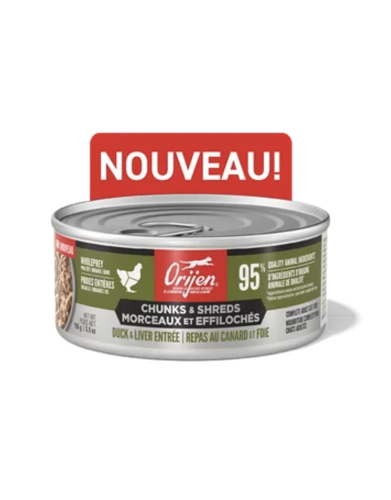 Orijen Orijen conserve effiloché canard et foie (12)