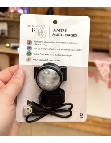 Riffy lumière multi-usage