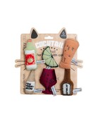 Dexypaws Dexypaws jouets en peluche pour chat -  ensemble de 6 cocktails