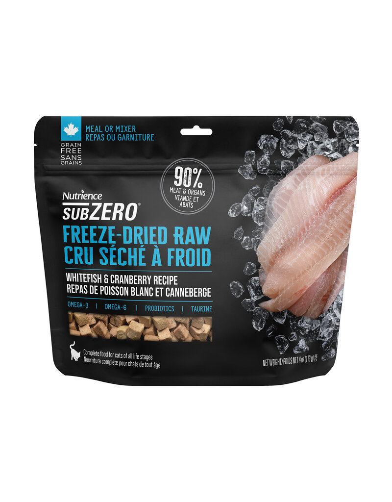 Nutrience Nutrience SubZero poisson blanc/canneberge 113g