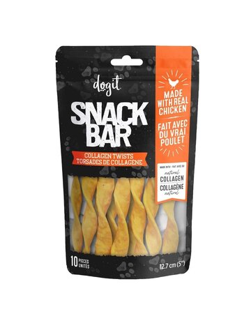 Dogit Dogit snackbar torsade de collagène poulet
