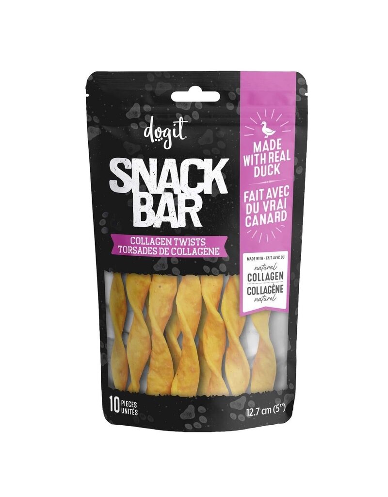 Dogit Dogit snackbar torsade de collagène canard