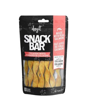 Dogit Dogit snackbar torsade de collagène saumon