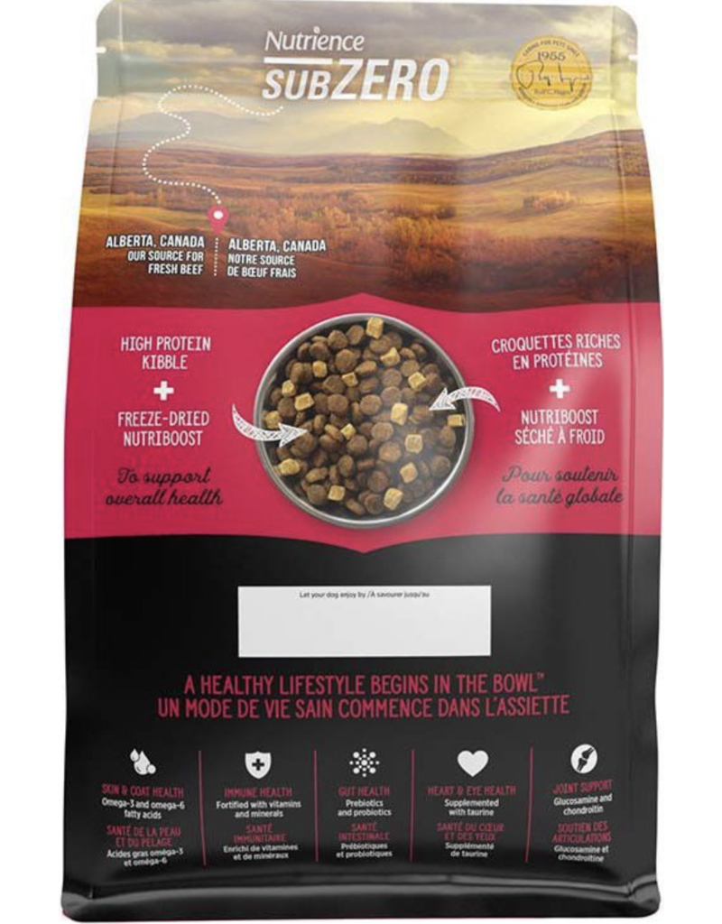 Nutrience Nutrience SubZero chien gibier des prairies 4.5kg