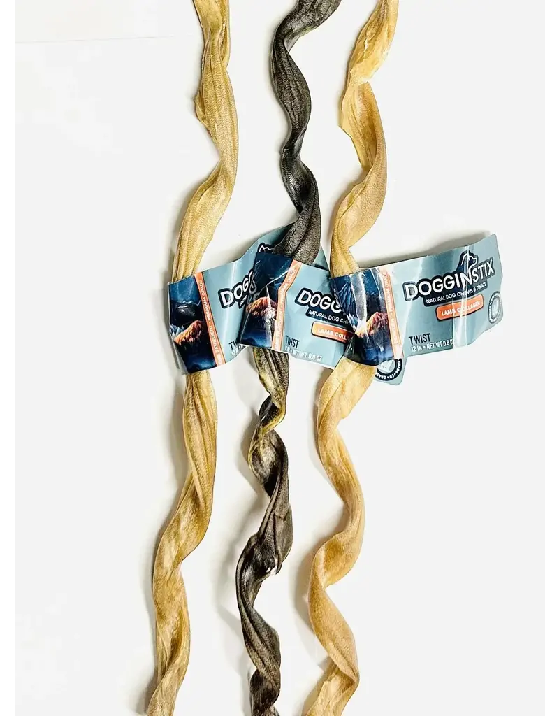 Dogginstix Dogginstix twist de collagen de mouton 12 pouce (25)